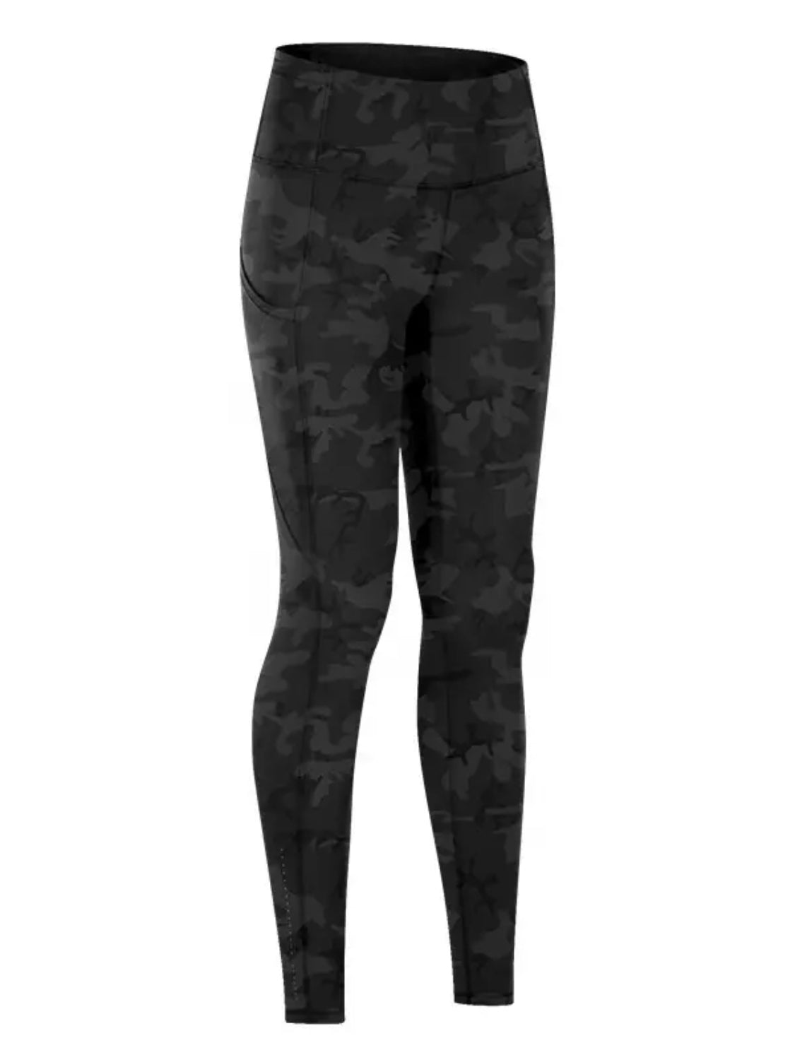 Wide Waistband Sports Leggings - Heritage Couture