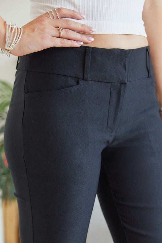 ADORA Mid Rise Skinny Pants - Heritage Couture