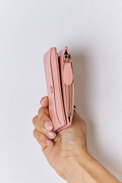 David Jones Texture PU Leather Mini Wallet - Heritage Couture