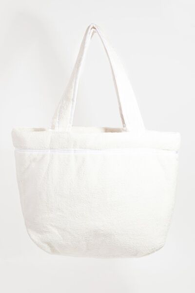 Fame Square Microfiber Tote Bag - Heritage Couture
