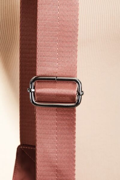 Fame Solid Color Nylon Sling Bag - Heritage Couture