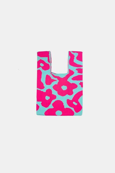 Zenana Flower Eco-Friendly Knitted Handbag - Heritage Couture