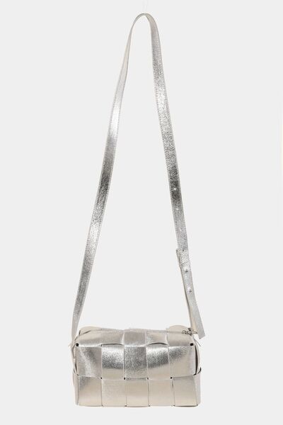 Fame Woven Crossbody Bag with Adjustable Strap - Heritage Couture  