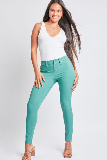 YMI Jeanswear Full Size Hyperstretch Mid-Rise Skinny Pants - Heritage Couture  