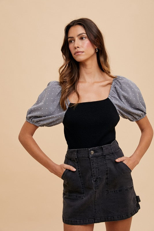 Annie Wear Cargo Denim Mini Skirt - Heritage Couture  