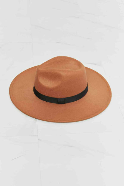 Fame Enjoy The Simple Things Fedora Hat - Heritage Couture  