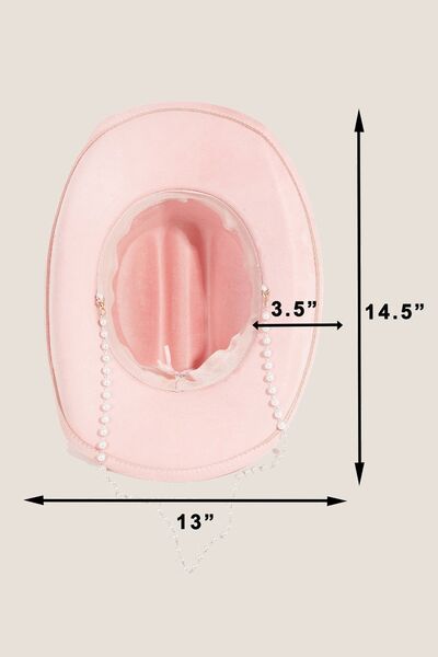 Fame Ornate Band Cowboy Hat - Heritage Couture  