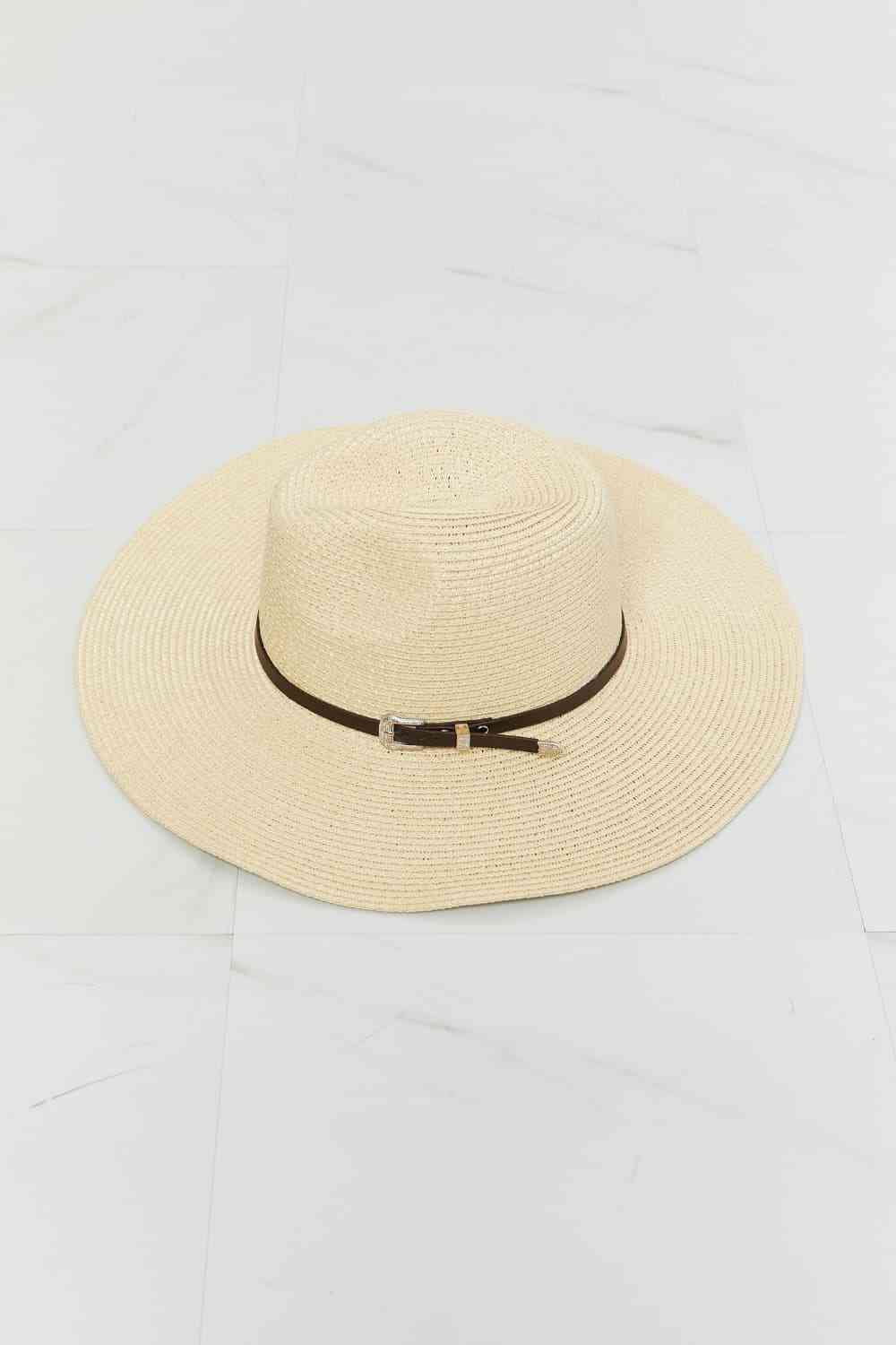 Fame Boho Summer Straw Fedora Hat - Heritage Couture  
