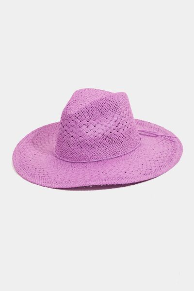 Fame Straw Braided Sun Hat - Heritage Couture  