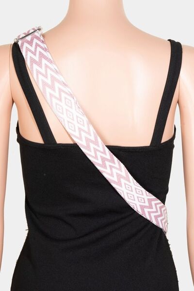 Fame Textured PU Leather Sling Bag - Heritage Couture  