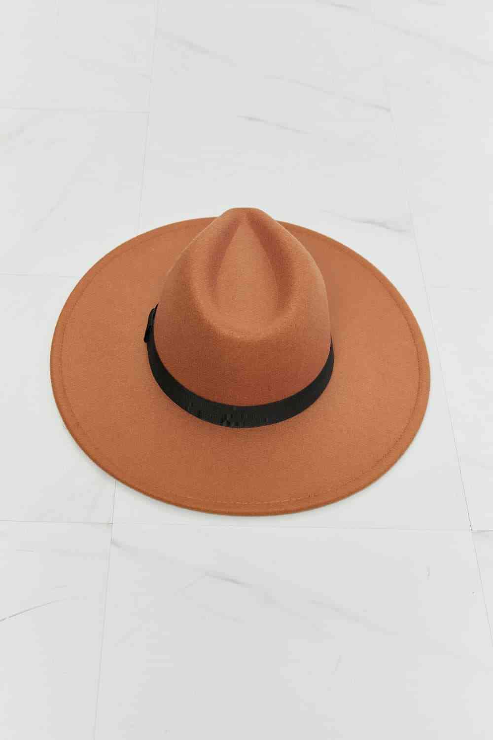 Fame Enjoy The Simple Things Fedora Hat - Heritage Couture  