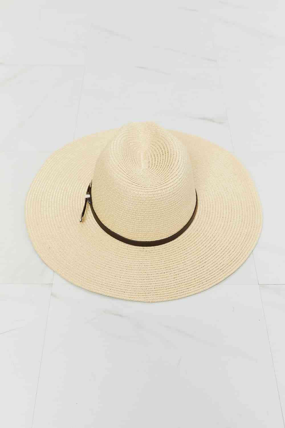 Fame Boho Summer Straw Fedora Hat - Heritage Couture  