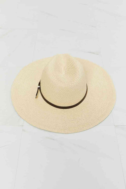 Fame Boho Summer Straw Fedora Hat - Heritage Couture  