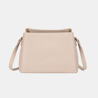 David Jones PU Leather Crossbody Bag - Heritage Couture  