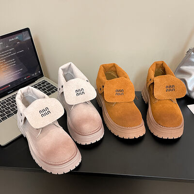 Lace Up Round Toe Platform Boots - Heritage Couture  