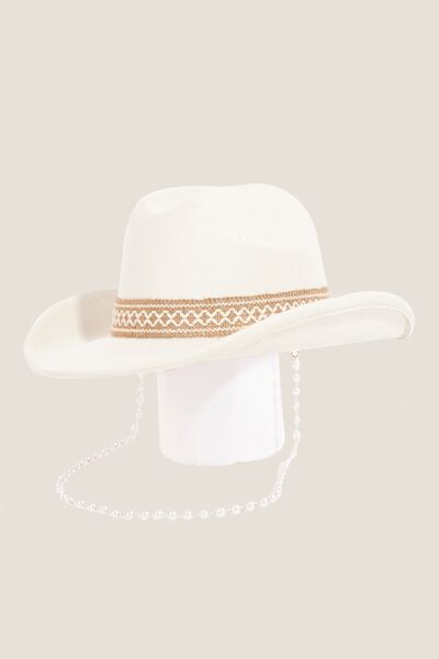Fame Ornate Band Cowboy Hat - Heritage Couture  