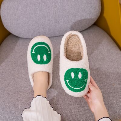 Melody Smiley Face Slippers - Heritage Couture  