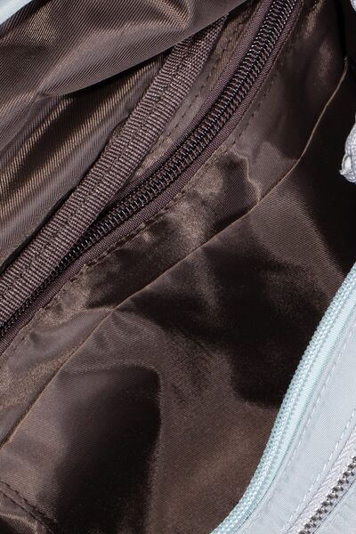 Fame Nylon Crossbody Bag with Adjustable Strap - Heritage Couture  