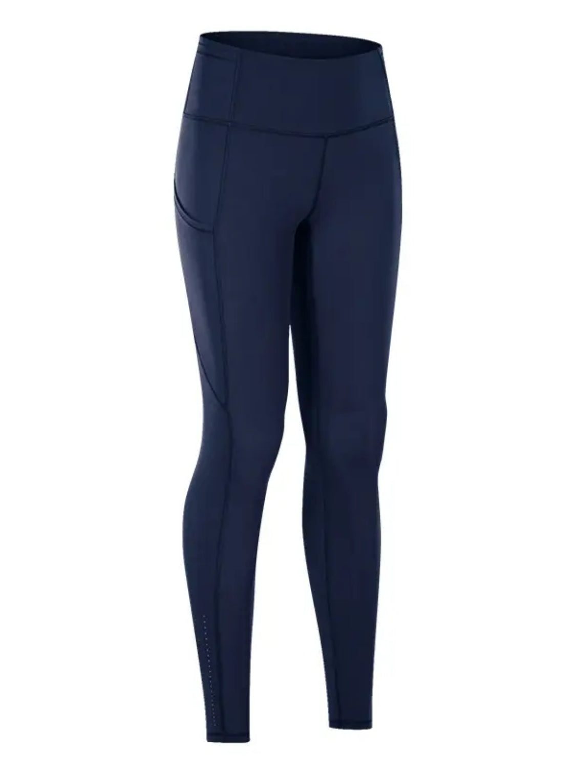 Wide Waistband Sports Leggings - Heritage Couture  