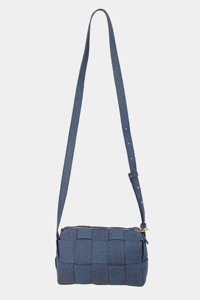 Fame Woven Crossbody Bag with Adjustable Strap - Heritage Couture  