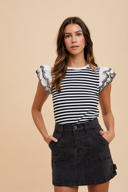 Annie Wear Cargo Denim Mini Skirt - Heritage Couture  