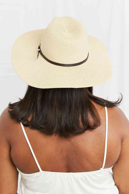 Fame Boho Summer Straw Fedora Hat - Heritage Couture  
