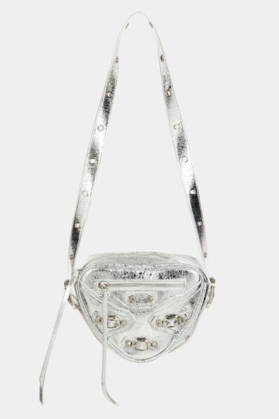 Fame PU Leather Triangle Crossbody Bag - Heritage Couture  