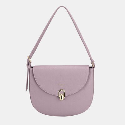 David Jones Metal Buckle Shoulder Bag - Heritage Couture  