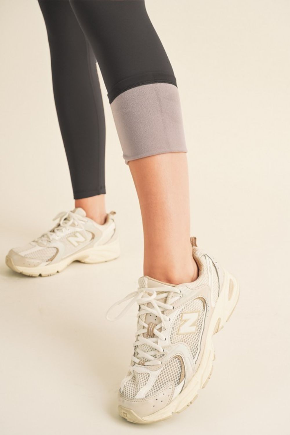 Yelete Full Size Fleece Lined High Waisted Leggings - Heritage Couture  