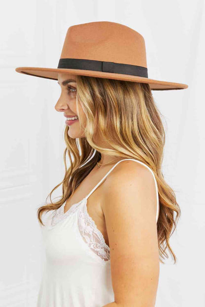 Fame Enjoy The Simple Things Fedora Hat - Heritage Couture  