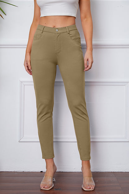StretchyStitch Pants by Basic Bae - Heritage Couture  